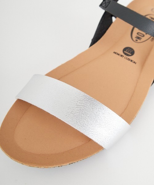 PLAKTON（プラクトン）の「【WEB先行予約】[PLAKTON/プラクトン] 別注 アンクルストラップ サンダル（サンダル・レディース・ブラック/シルバー・38/37/36）」の15枚目の写真