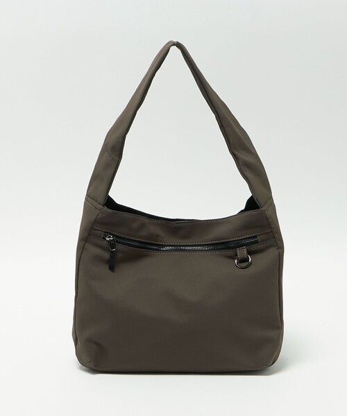 green label relaxing（グリーンレーベルリラクシング）の「【WEB限定】マット リップストップ ショルダーバッグ -撥水-（トートバッグ・メンズ・ダークブラウン/ブラック・FREE）」の5枚目の写真