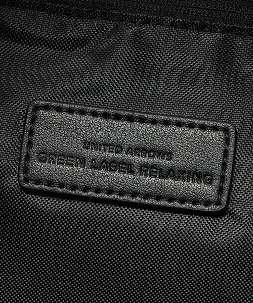 green label relaxing（グリーンレーベルリラクシング）の「【WEB限定】マット リップストップ ショルダーバッグ -撥水-（トートバッグ・メンズ・ダークブラウン/ブラック・FREE）」の13枚目の写真