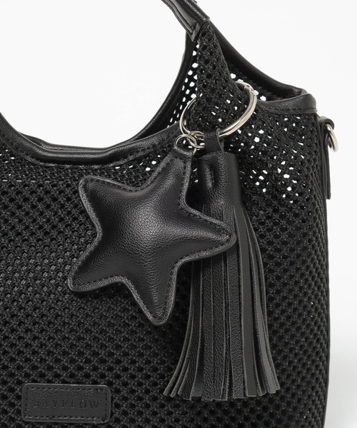 BAYFLOW（ベイフロー）の「マルチWAYメッシュショルダー（ショルダーバッグ・レディース・ブラック/ライトグレー/ネイビー・FREE）」の18枚目の写真