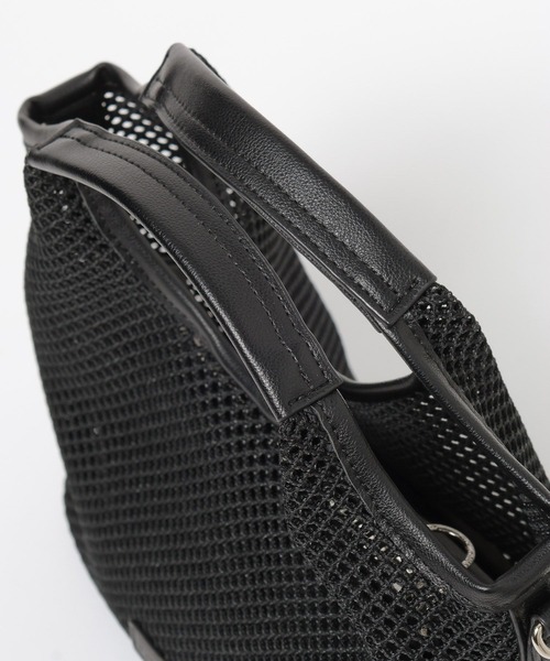 BAYFLOW（ベイフロー）の「マルチWAYメッシュショルダー（ショルダーバッグ・レディース・ブラック/ライトグレー/ネイビー・FREE）」の10枚目の写真