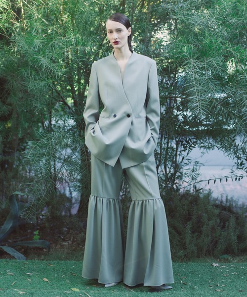 ADORE(アドーア)の「◆ドライカシドスジャケット(ブルゾン・レディース・ミント/ブラック・38)」の18枚目の写真
