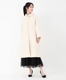 STRAWBERRY-FIELDS（ストロベリーフィールズ）の「ミリ―ジャガード_クラシカルジャガードコート（その他アウター）」