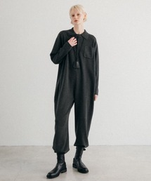 KNIT JUMP SUIT/ニットジャンプスーツ