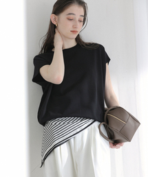 La TOTALITE | 【洗える】接触冷感ウォッシャブルフレンチプルオーバー(ニット/セーター)