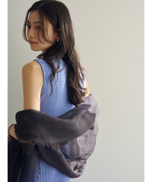 anuans（アニュアンス）の「【XSサイズあり】セミマーメイドニットワンピース（ワンピース・レディース・ネイビー/ラベンダー/ホワイト系その他/ブラウン/ブルー・X-SMALL/SMALL/MEDIUM）」の6枚目の写真