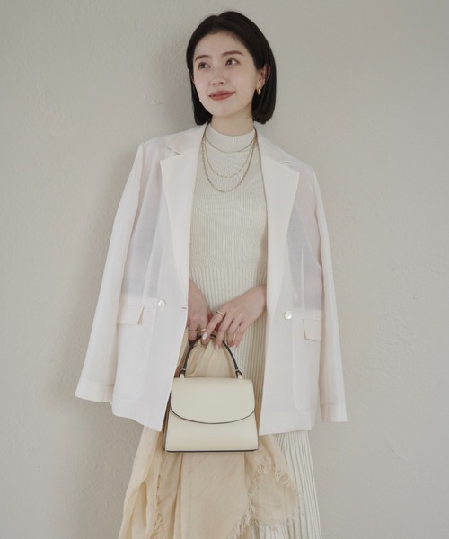 anuans（アニュアンス）の「【XSサイズあり】セミマーメイドニットワンピース（ワンピース・レディース・ネイビー/ラベンダー/ホワイト系その他/ブラウン/ブルー・X-SMALL/SMALL/MEDIUM）」の8枚目の写真