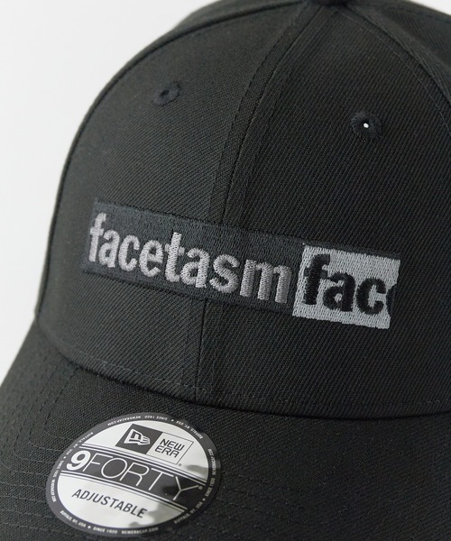 FACETASM(ファセッタズム)の「FACETASM/ファセッタズム × NEW ERA/ニューエラ LOGO CAP 9FORTY カーブバイザー ロゴ刺繍キャップ 2026年春夏(キャップ・メンズ・ブラック・FREE)」の18枚目の写真