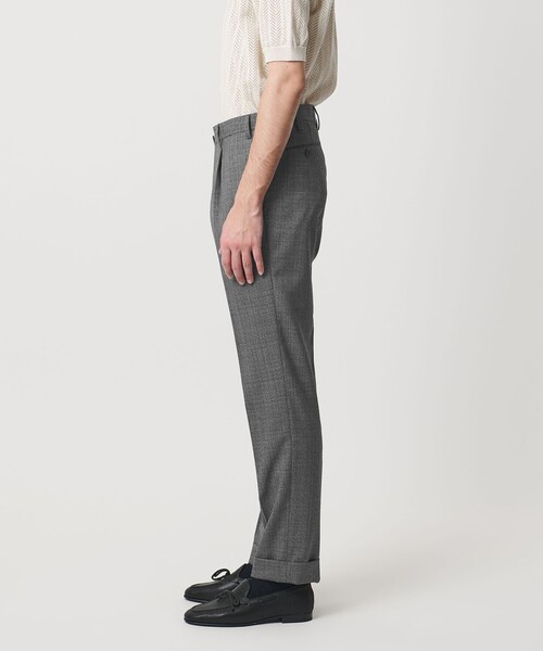 UNITED ARROWS(ユナイテッドアローズ)の「ハウンドトゥース 1プリーツ スラックス R-MODEL(スラックス・メンズ・ダークグレー・48/46/50/44)」の17枚目の写真