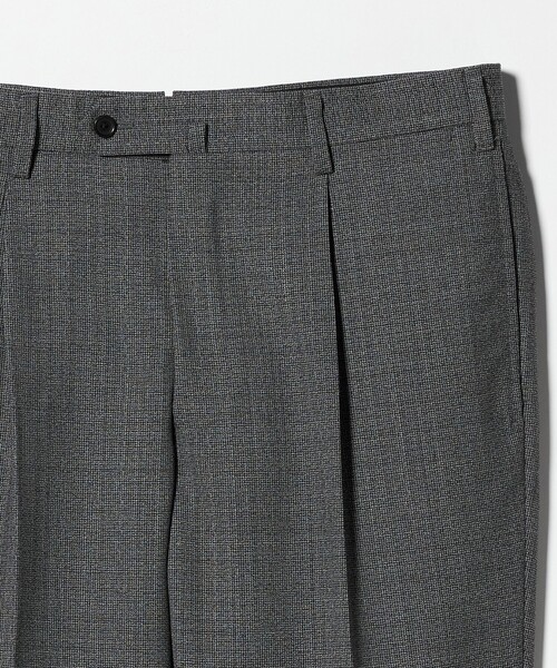 UNITED ARROWS(ユナイテッドアローズ)の「ハウンドトゥース 1プリーツ スラックス R-MODEL(スラックス・メンズ・ダークグレー・48/46/50/44)」の6枚目の写真