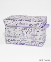 WEGO（ウィゴー）の「∴WEGO/ガチャピン・ムック×WEGOコラボ不織布ケース（収納グッズ）」