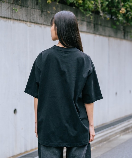 BEN DAVIS(ベンデイビス)の「【BEN DAVIS/ベンデイビス】【デニムポケットが主役】デニムポケット Tシャツ 古着加工 綿100% ワンポイント(Tシャツ/カットソー・メンズ・ブラック/ホワイト・LARGE/MEDIUM/SMALL/X-LARGE)」の7枚目の写真