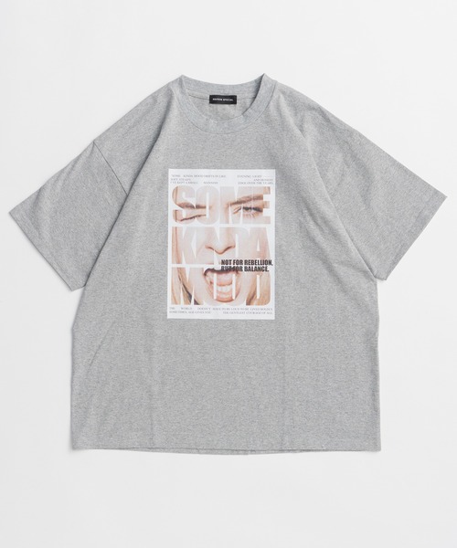 MAISON SPECIAL(メゾンスペシャル)の「SOME KINDA MOOD T-Shirt/SOME KINDA MOOD TEE(Tシャツ/カットソー・レディース・ライトグレー/ブルー/チャコールグレー・FREE)」の15枚目の写真