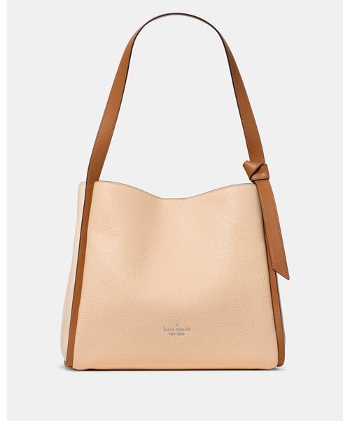 kate spade new york（ケイトスペード ニューヨーク）の「ノット カラーブロック ラージ キャリーオール（ショルダーバッグ・レディース・オレンジ・ONESIZE）」の2枚目の写真