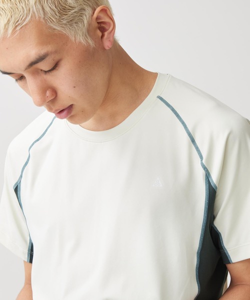 ACG(エィシージー)の「ナイキ ACG "Wildsee" メンズ Dri-FIT ショートスリーブ インナー トップス / Nike ACG "Wildsee" Men's Dri-FIT Short-Sleeve Base Layer Top IO1453-020 Sea Glass(Tシャツ/カットソー・メンズ・グリーン系その他2・2XL/XL/S/M/L)」の10枚目の写真