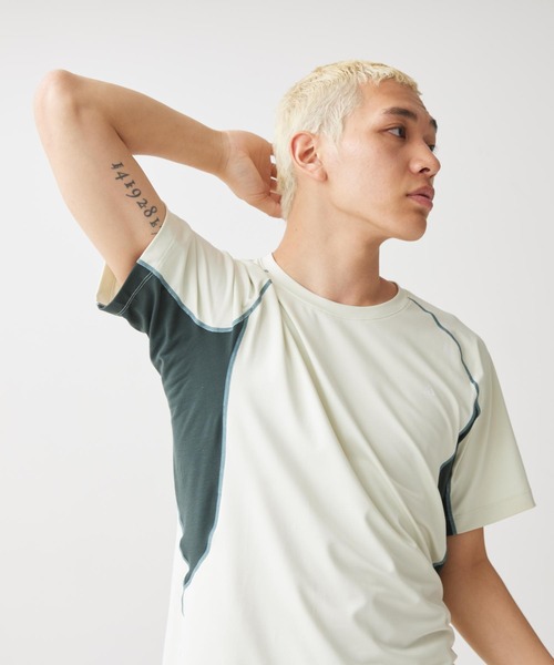 ACG(エィシージー)の「ナイキ ACG "Wildsee" メンズ Dri-FIT ショートスリーブ インナー トップス / Nike ACG "Wildsee" Men's Dri-FIT Short-Sleeve Base Layer Top IO1453-020 Sea Glass(Tシャツ/カットソー・メンズ・グリーン系その他2・2XL/XL/S/M/L)」の11枚目の写真