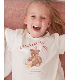 セール】【JUNIOR】 【接触冷感】BEAR HEATワンポイントTシャツ