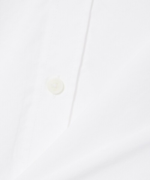 LACOSTE(ラコステ)の「ショートスリーブポプリンシャツ(シャツ/ブラウス・メンズ・ホワイト/ライトブルー・39/40)」の7枚目の写真