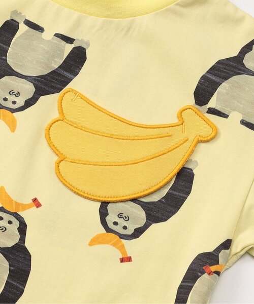 BIT'Z(ビッツ)の「【接触冷感】動物総柄半袖Tシャツ(Tシャツ/カットソー・キッズ・ミント/アイボリー/レモンイエロー・80/90/95/100/110/120)」の15枚目の写真