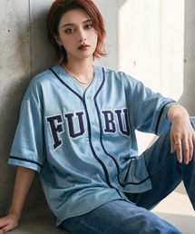 【FUBU/フブ】SATIN BASEBALL SHIRTS/サテン ベースボールシャツ