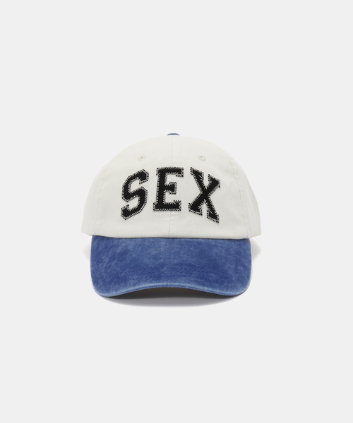 Carne Bollente(カルネボレンテ)の「Carne Bollente / カルネボレンテ Sex Wins Cap(キャップ・レディース・アイボリー・FREE)」の2枚目の写真
