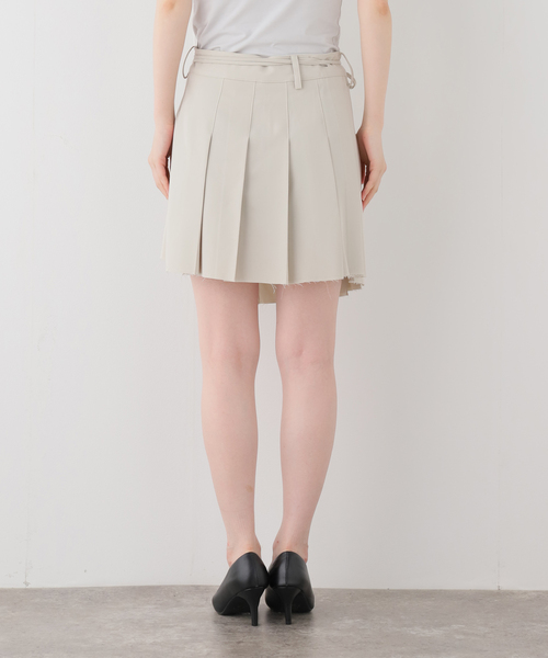 le/ル LOW EDGE PLEAT WRAP SKIRT（スカート）｜U by SPICK&SPAN（ユー