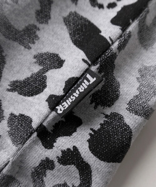 THRASHER(スラッシャー)の「【70】【THRASHER/スラッシャー】ワンポイント刺繍 スプレー加工 レオパード柄 クルーネックTシャツ/裏毛/カットデニム(Tシャツ/カットソー・メンズ・ブラック/ブルー/アッシュグレー・XL/L/M)」の7枚目の写真