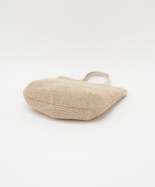 russet(ラシット)の「《WEB限定》スリム2WAYトートバッグ <ナイロンラフィア>(トートバッグ・レディース・ブラック/ダークブラウン/アイボリー/ボルドー・FREE)」の20枚目の写真