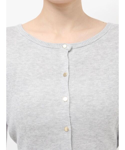 RESEXXY（リゼクシー）の「【UVカット】ベーシックカーディガン（カーディガン/ボレロ・レディース・グレー/ブラック/イエロー/ホワイト/ピンク/ブルー・FREE）」の8枚目の写真