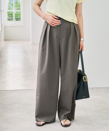 Spick & Span | 《セットアップ可》ツイルストレッチタックパンツ(スラックス)