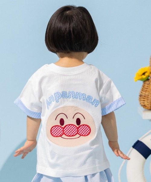 ANPANMAN KIDS COLLECTION(アンパンマンキッズコレクション)の「くるっと2WAY半袖Tシャツ アンパンマン コキンちゃん(Tシャツ/カットソー・キッズ・オフホワイト・80cm/90cm/100cm/110cm/120cm)」の3枚目の写真