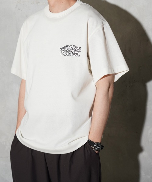 NANGA / ナンガ ECO HYBRID LINE DRAWING TEE エコハイブリッド ライン