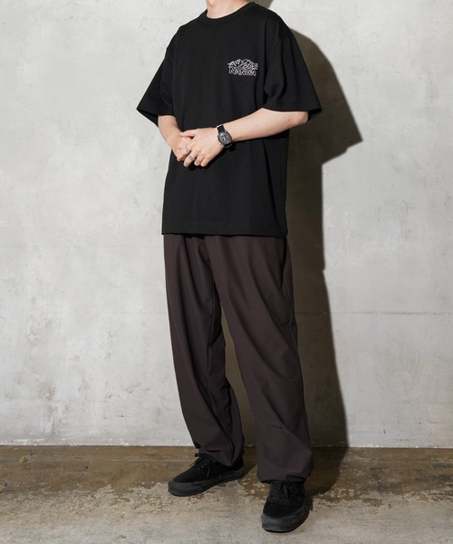 NANGA(ナンガ)の「NANGA / ナンガ ECO HYBRID LINE DRAWING TEE エコハイブリッド ラインドローイン Tシャツ(Tシャツ/カットソー・メンズ・グレー/ブラック/ホワイト・SMALL/MEDIUM/LARGE)」の7枚目の写真