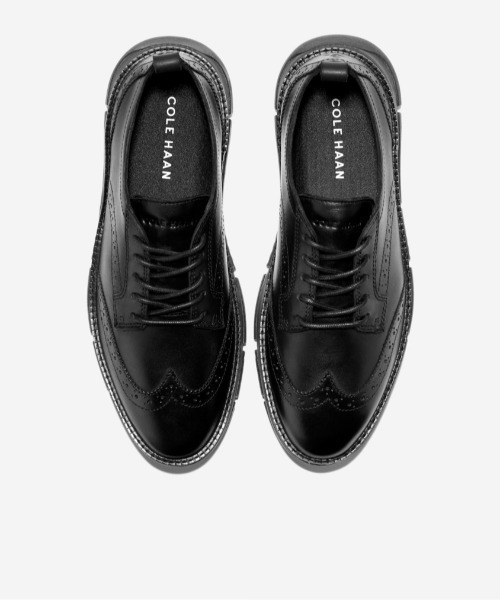 COLE HAAN(コールハーン)の「ゼログランド レラ ウィングチップ オックスフォード womens(ドレスシューズ・レディース・ブラック・5.5/6/6.5/7/7.5/8.5/5)」の5枚目の写真