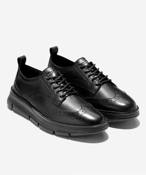 COLE HAAN(コールハーン)の「ゼログランド レラ ウィングチップ オックスフォード womens(ドレスシューズ・レディース・ブラック・5.5/6/6.5/7/7.5/8.5/5)」の2枚目の写真