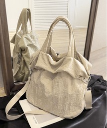 2way大容量 シャカシャカビッグトートバッグショルダーバッグ