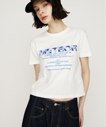 PATTERN LOGO COMPACT T/SH パターンロゴコンパクトTシャツ 春服 夏服