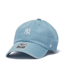 '47 | フォーティーセブン【’47】- ニューヨーク ヤンキース デニム キャップ【New York Yankees CLEAN UP DENIM LIGHT BLUE 14920404】(キャップ)