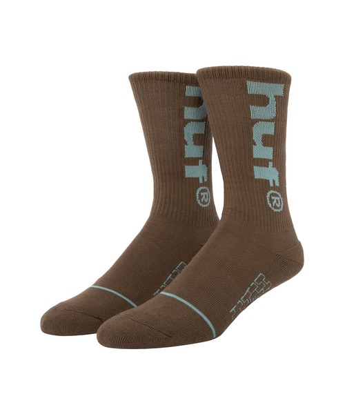 HUF(ハフ)の「CROSS CONDITIONS SOCKS(ソックス/靴下・メンズ・ブラック/ブラウン/ホワイト/ネイビー・O/S)」の9枚目の写真