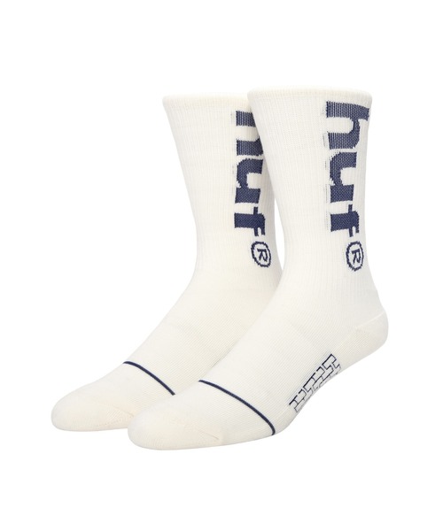 HUF(ハフ)の「CROSS CONDITIONS SOCKS(ソックス/靴下・メンズ・ブラック/ブラウン/ホワイト/ネイビー・O/S)」の5枚目の写真