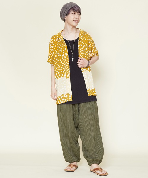 チャイハネ（チャイハネ）の「【チャイハネ】コップンMEN'Sサルエルパンツ（その他パンツ・メンズ・ブラック/グリーン/パープル/ブルー/レッド/マスタード・FREE）」の18枚目の写真