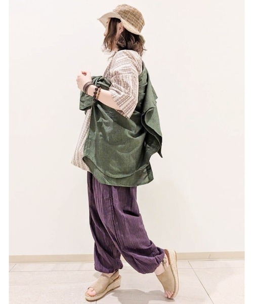 チャイハネ（チャイハネ）の「【チャイハネ】コップンMEN'Sサルエルパンツ（その他パンツ・メンズ・ブラック/グリーン/パープル/ブルー/レッド/マスタード・FREE）」の21枚目の写真
