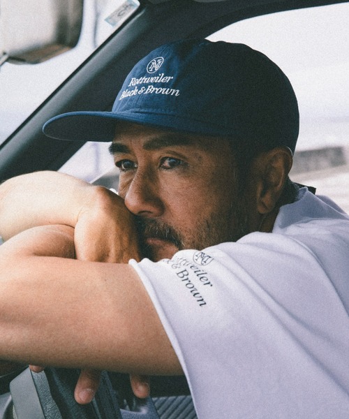MAGIC NUMBER(マジック ナンバー)の「【MAGIC NUMBER】ROTTWEILER × MAGIC NUMBER NYLON CAP(キャップ・メンズ・ネイビー/オレンジ・FREE)」の1枚目の写真
