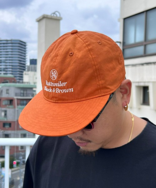 MAGIC NUMBER(マジック ナンバー)の「【MAGIC NUMBER】ROTTWEILER × MAGIC NUMBER NYLON CAP(キャップ・メンズ・ネイビー/オレンジ・FREE)」の2枚目の写真