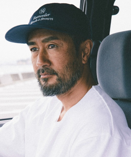 MAGIC NUMBER(マジック ナンバー)の「【MAGIC NUMBER】ROTTWEILER × MAGIC NUMBER NYLON CAP(キャップ・メンズ・ネイビー/オレンジ・FREE)」の3枚目の写真