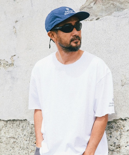 MAGIC NUMBER(マジック ナンバー)の「【MAGIC NUMBER】ROTTWEILER × MAGIC NUMBER NYLON CAP(キャップ・メンズ・ネイビー/オレンジ・FREE)」の5枚目の写真