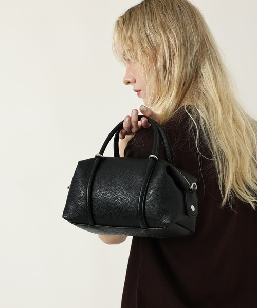 style code(スタイルコード)の「ZOZO限定【STYLE CODE/スタイルコード】2WAYミニボストンバッグ(ボストンバッグ・レディース・ブラウン/ブラック・FREE)」の2枚目の写真