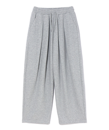 ANNOYED（アノイド）の「スリーピンタックワイドスウェットパンツ LQ6PU188_MELANGE GREY（スウェットパンツ）」