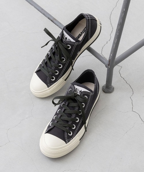CONVERSE(コンバース)の「CONVERSE コンバース ALL STAR STITCHING OX オールスター スニーカー(スニーカー・レディース・グレー/ベージュ・24.0cm/23.5cm/23.0cm/22.5cm/22.0cm/25.0cm/24.5cm/26.0cm/25.5cm)」の1枚目の写真