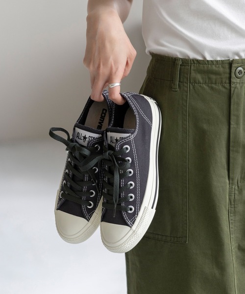 CONVERSE(コンバース)の「CONVERSE コンバース ALL STAR STITCHING OX オールスター スニーカー(スニーカー・レディース・グレー/ベージュ・24.0cm/23.5cm/23.0cm/22.5cm/22.0cm/25.0cm/24.5cm/26.0cm/25.5cm)」の13枚目の写真